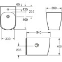 Биде напольное BelBagno Prado BB10150B
