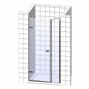 Душевая дверь в нишу GuteWetter Trend Door GK-862BP левая 100 см стекло бесцветное Two, профиль хром