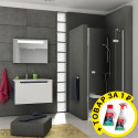 Душевая дверь в нишу Ravak Smartline 0SPAAA00Z1 R + средство для ванн и защитное средство