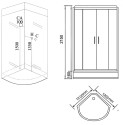 Душевая кабина Grossman GR-142 120x120 см