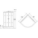 Душевая кабина Niagara Classic NG-3512-14L