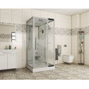 Душевая кабина Niagara Lux 7714W хром, металлик