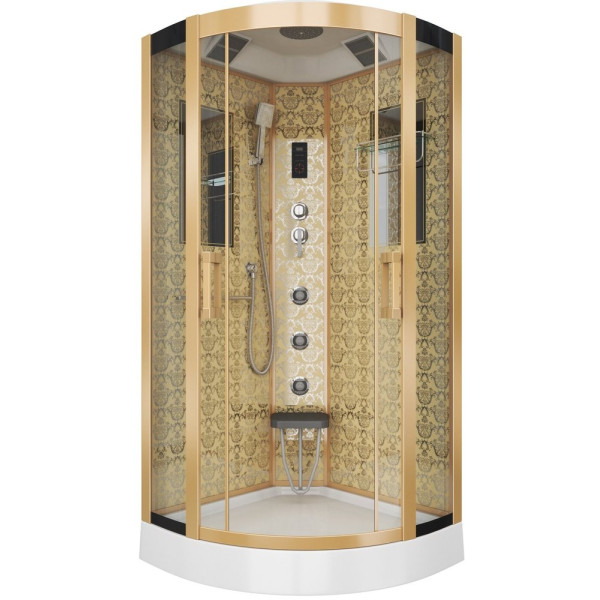 Душевая кабина Niagara Lux 7715G золото