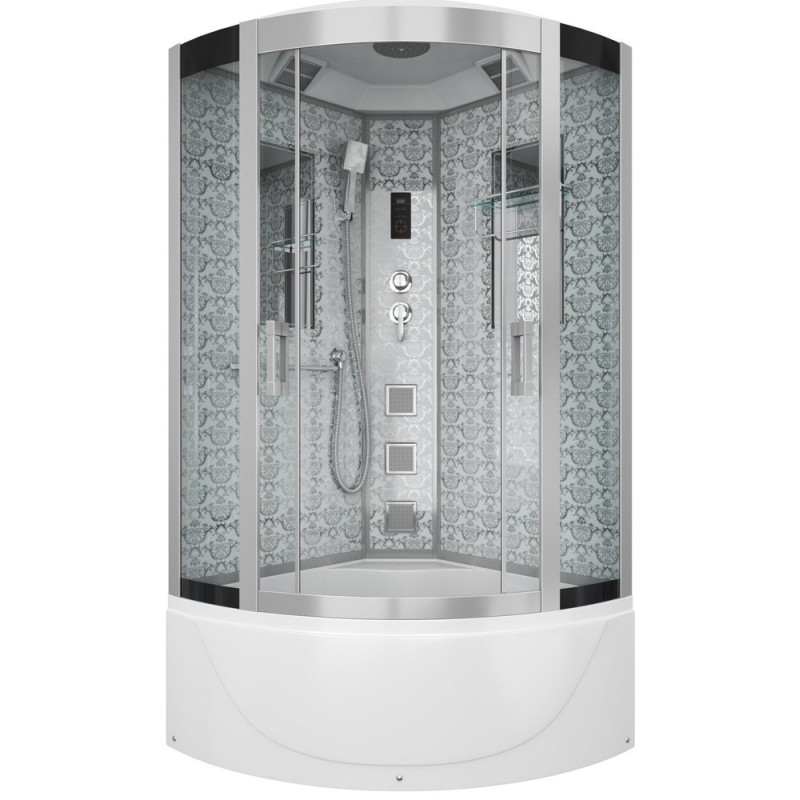 Душевая кабина Niagara Lux 7790W хром, металлик