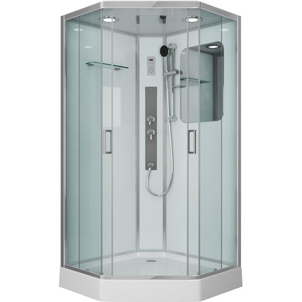 Душевая кабина Niagara Premium NG-6002-01GD 100х100х220