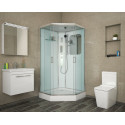 Душевая кабина Niagara Premium NG-6002-01GD 100х100х220