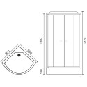 Душевая кабина Royal Bath RB 90HK6-WC