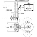 Душевая стойка Grohe Euphoria 310 26723000