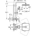 Душевая стойка Grohe Tempesta Cosmopolitan System 250 26692000