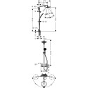 Душевая стойка Hansgrohe Raindance Select S 240 27116000 Showerpipe