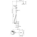 Душевая стойка Wasserkraft Aisch A15501
