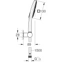 Душевой гарнитур Grohe Rainshower SmartActive 26588000