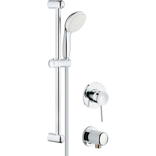 Душевой комплект Grohe BauClassic 29048000 + 27924001 + 28671000