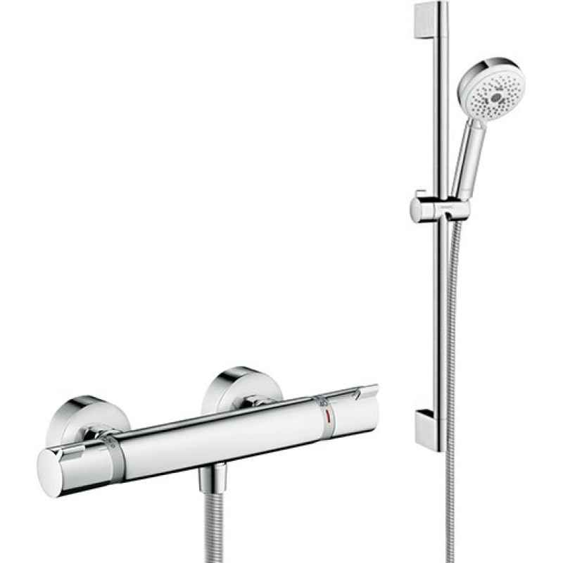 Душевой комплект Hansgrohe Ecostat Comfort 13116000 термостат + душевой гарнитур