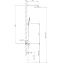 Душевой комплект Timo Selene SX-3069 /00 SM 1013 С ВНУТРЕННЕЙ ЧАСТЬЮ