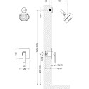 Душевой комплект Timo Torne SX-4379/00SM С ВНУТРЕННЕЙ ЧАСТЬЮ