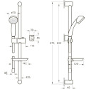 Душевой комплект VitrA Solid S A49227EXP