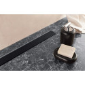 Душевой лоток Pestan Confluo Frameless Line 550 black glass