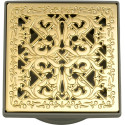 Душевой трап Migliore 24891 112х112 мм, с декоративной решеткой, золото
