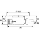 Душевой трап TECE TECEdrainpoint S горизонтальный DN 50 DN 40 шарнир