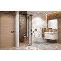 Душевой уголок Ambassador Queen 11011203Black 90x90