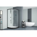 Душевой уголок Bravat Blackline 90х90х200