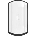 Душевой уголок Bravat Blackline 90х90х200