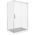 Душевой уголок Good Door Galaxy WTW+SP-C-CH 110x90, профиль хром