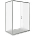 Душевой уголок Good Door Infinity WTW+SP-G-CH 130x80