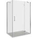 Душевой уголок Good Door Saturn WTW+SP правый 140х80х185 см