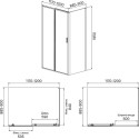 Душевой уголок IDDIS Zodiac ZOD6CS0i23 120х90