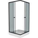 Душевой уголок Niagara Eco NG-009-14QT тонированное, с поддоном