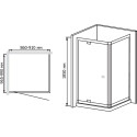 Душевой уголок RGW Passage PA-43 (860-910)x1000