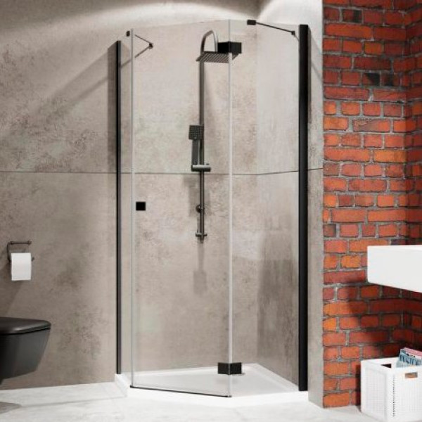 Душевой уголок Radaway Essenza New Black PTJ 90х90 R