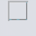Душевой уголок Radaway Nes KDJ B 80x80 L