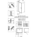 Душевой уголок Radaway Nes KDJ II 120x80 L