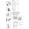 Душевой уголок Radaway Nes KDJ I 100x100 L
