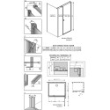 Душевой уголок Radaway Nes KDS I 120x90 R