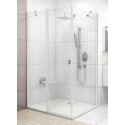 Душевой уголок Ravak CRV2-110+CPS-90 Transparent, профиль белый