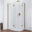 Душевой уголок Vegas Glass AFS-F 100*80 05 01 L профиль бронза, стекло прозрачное