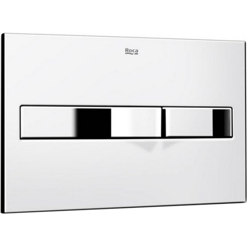 Кнопка смыва Roca PL2 Dual хром