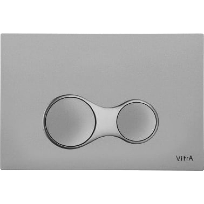Кнопка смыва VitrA Sirius 740-0486 матовый хром