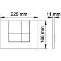 Комплект Berges Wasserhaus Novum 047243 кнопка хром