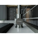 Комплект  Мойка кухонная Granula GR-4451 черный + Смеситель STWORKI by Damixa Stworki HSTW07000 для кухонной мойки, никель