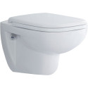 Комплект  Унитаз Duravit D-code 45700900A1 безободковый + Инсталляция Geberit Duofix 458.133.21.1 с кнопкой смыва