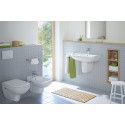 Комплект  Унитаз Duravit D-code 45700900A1 безободковый + Инсталляция Geberit Duofix 458.133.21.1 с кнопкой смыва