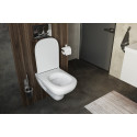 Комплект  Унитаз Duravit D-code 45700900A1 безободковый + Инсталляция Geberit Duofix 458.133.21.1 с кнопкой смыва
