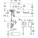 Кран Grohe Euroeco Cosmopolitan E 36269000 для раковины