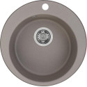 Мойка кухонная AQUATON Иверия серый шелк
