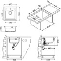Мойка кухонная Alveus Atrox Granital 20 terra